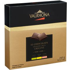 Valrhona Chocolate 52 Square Single Origin Gift Box