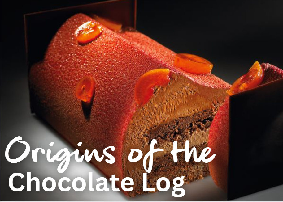 Origins of the chocolate log