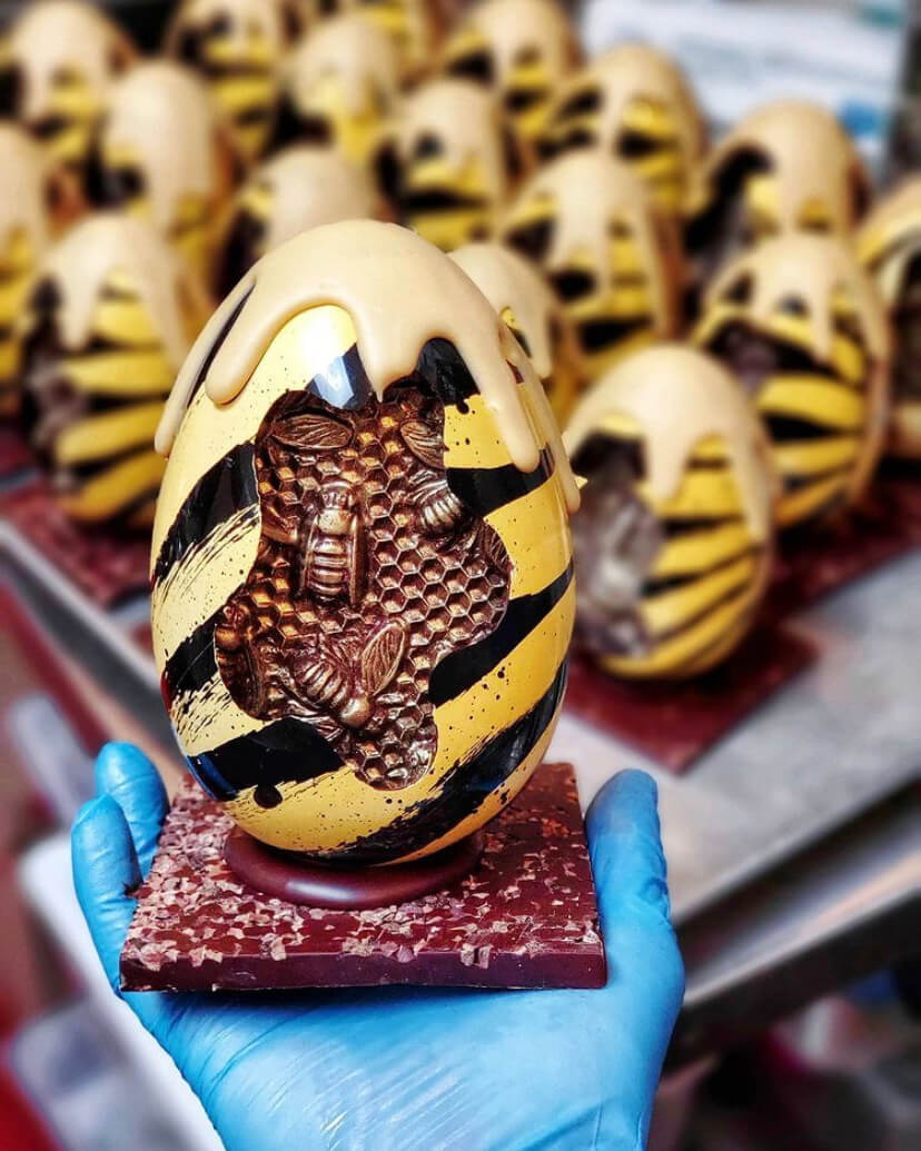Bee-Hive Eggs @DavidHChow