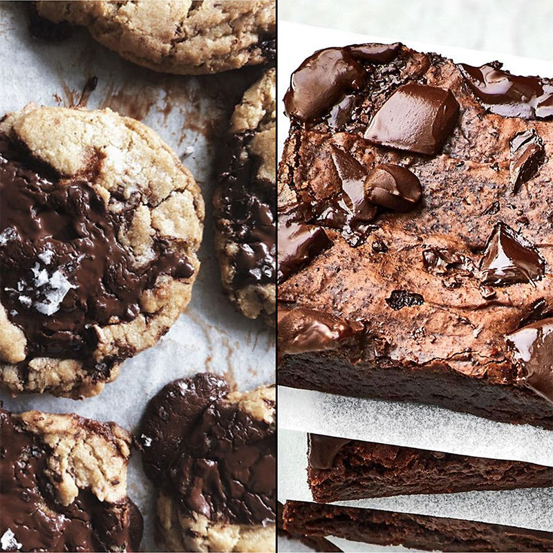 Cookies vs. Brownies: Chocolate Pecan Bars Recipe