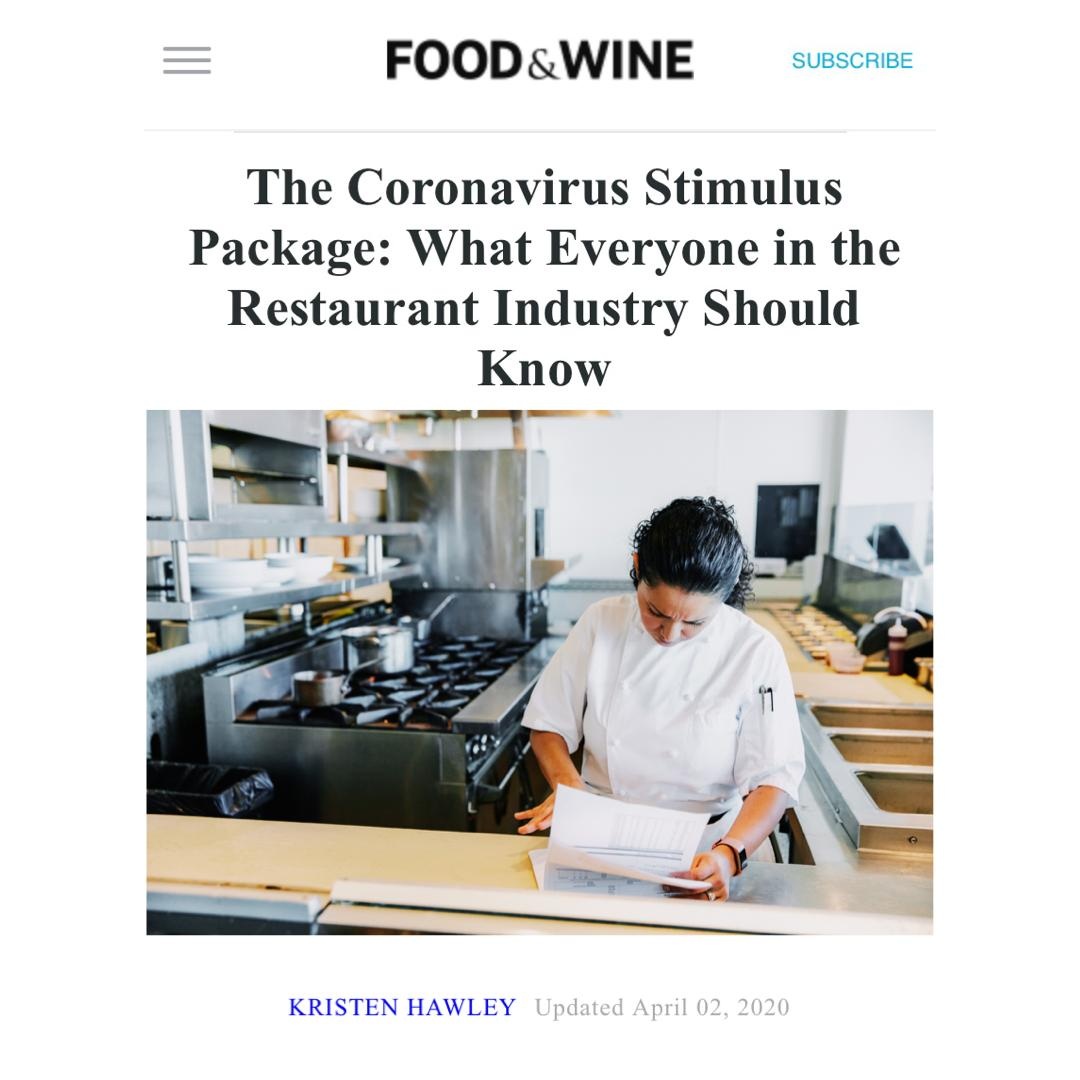 #Food and WIne Article