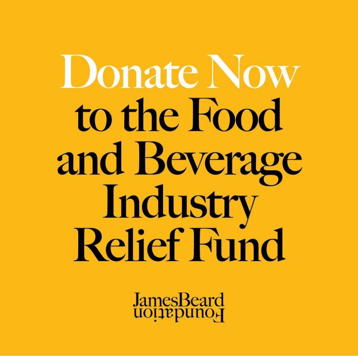 JBF Food and Beverage Industry Relief Fund