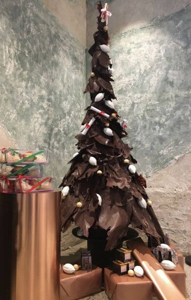 Valrhona Chocolate Christmas Tree