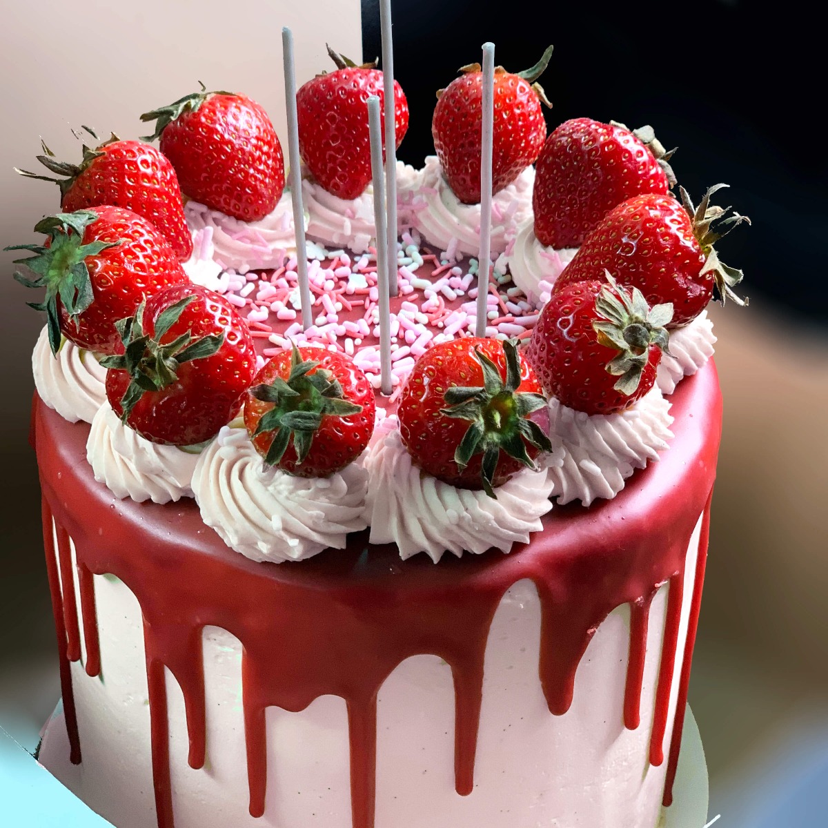 Erin McDowell Strawberry Cake